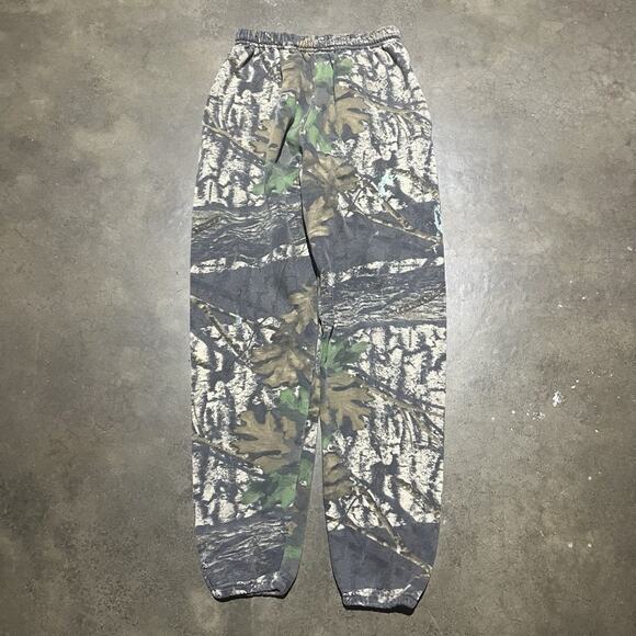 Vintage 90s Jerzees Realtree Camo Sweatpants 30x30 - Picture 1 of 3